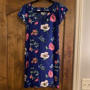 Blue Floral Dress